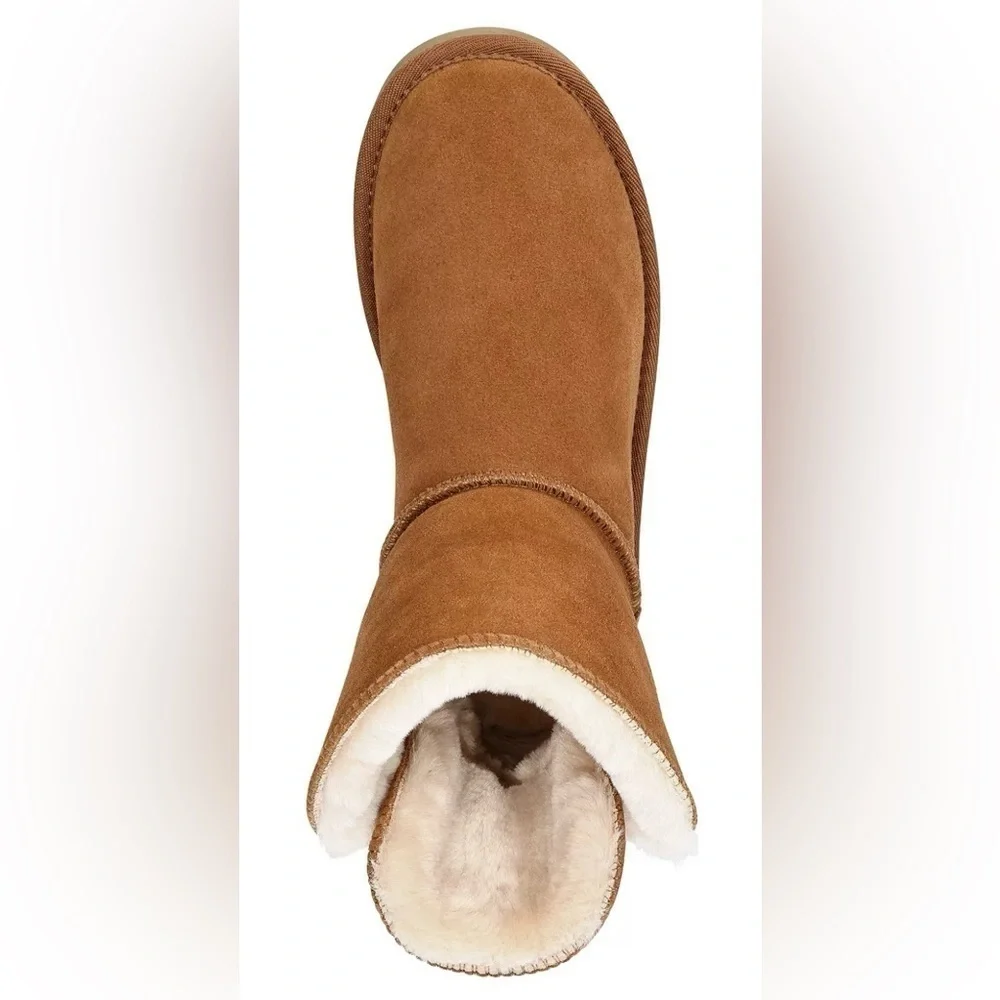 NEW Style & Co. Women’s Teenyy Winter Booties in Chestnut Size 8